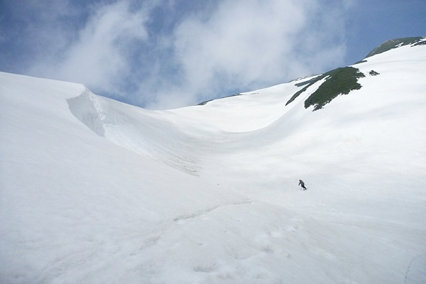 立山　剱岳　スキー