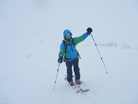 立山　山スキー　初滑り
